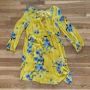 Floral bohemian tiered sundress.  Size small